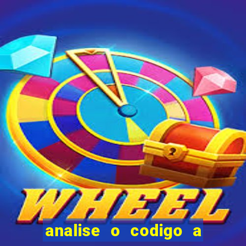 analise o codigo a seguir 1 import javax.swing.joptionpane